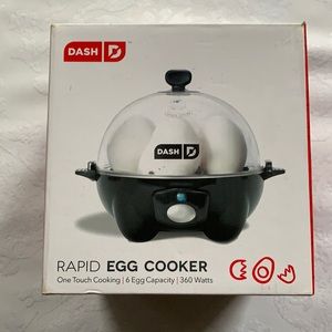 New 6 Egg rapid one touch Egg cooker